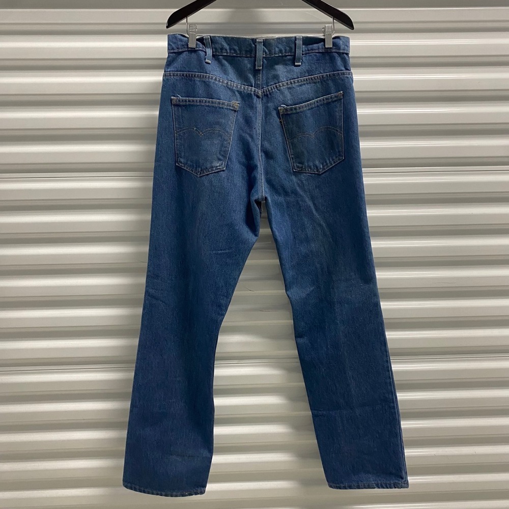 Vintage 90s Orange Tab‎ Levi's Size 34 x 32 Men's Blue Jeans Reworked
